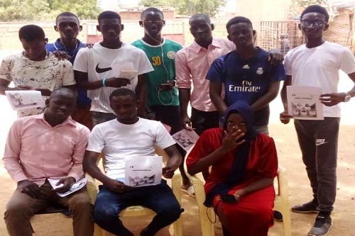 Coronavirus – Retour sur la campagne de sensibilisation menée par les élèves et étudiants de Nguidjilone